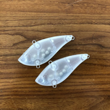 TIDE TD-6032 Unpainted VIB Fishing Lure - 65mm/75mm Sinking Vib Lure for All Waters