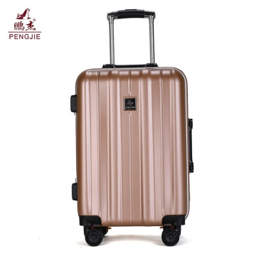 High quality double wheel hard travel luggage