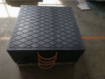 Outrigger pads for boom truck