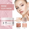 weichere und glattere Gesichtspflege rosa Schlammmaske