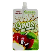 spout pouch	pouch with spout	 liquid packaging