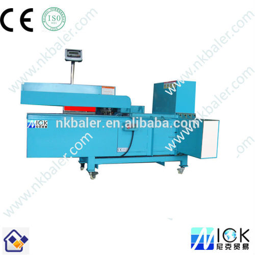 coco peat baler bagging machine