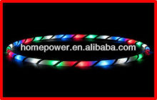 China manufacturing fitness LED hula hoop