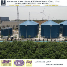 Collaborative anaerobic digestion tank silo