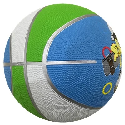 Colorful Basketball with Silver Line New Design