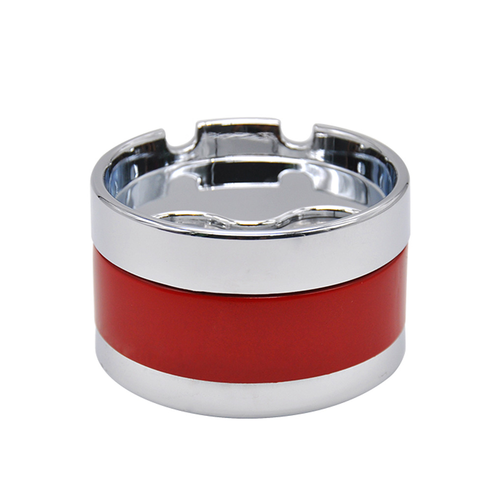 Premium Stainless Steel Extinguishing Rotary Lid Ashtray Cigarette Cup Car Butt Bucket Smoke Ash Holder Stand Buckets