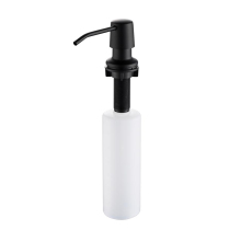 Black Plastic Soap Dispenser for Kitchen Sink - Factory Supply Stainless Steel Liquid Soap Dispenser