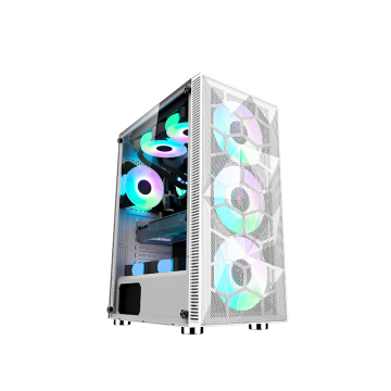 Economical SPCC Black Coating ATX Computer Desktop PC Case