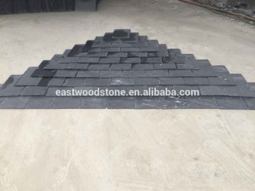 antacid slate erosion resistance and black color cheap slate tile