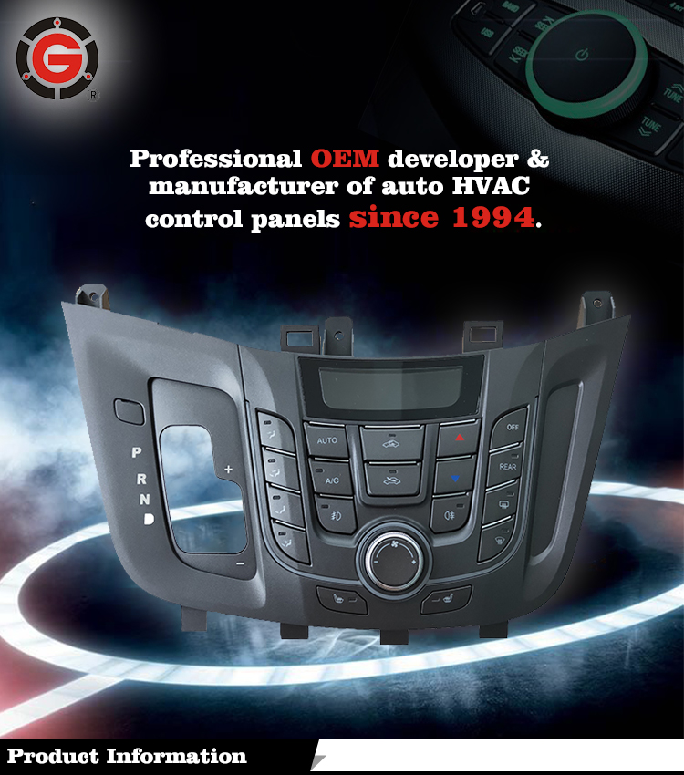 Auto AC Air Conditioner Manipulator Controller Panel