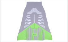 2015 sports shoe uppers Jogging shoe uppers flyknit running shoe uppers