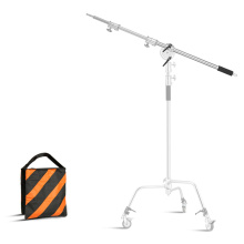 SOONPHO MF01 Heavy Duty Stainless Steel Slant Arm Stand