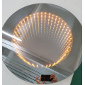 Runder 3D-Tunnel-Badezimmerdekorations-Wand-LED-Spiegel