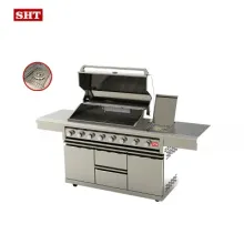 High Quality 8 Burners Propane Gas Grill for Family