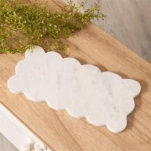 Custom Cloud Shape Scalloped Edge Perfume Vanity Tray