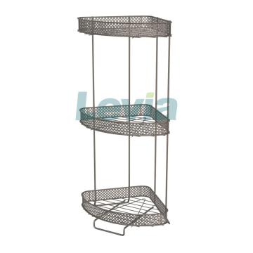 standing shower caddy with basket