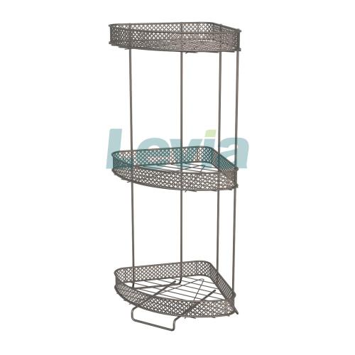 standing shower caddy with basket