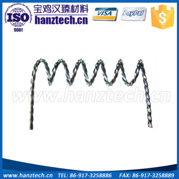 twisted tungsten wire