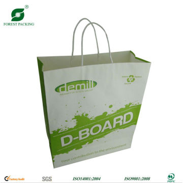 FULL COLOR PRINTED CRAFT PAPER BAG