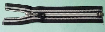 Special White Line Nylon Zipper