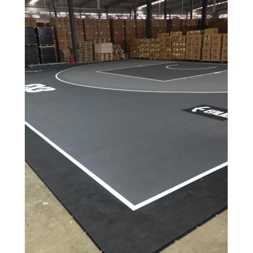 FIBA basketbalsysteem Half Court Indoor en Outdoor 3x3 Sports vloeren oppervlaktetegels