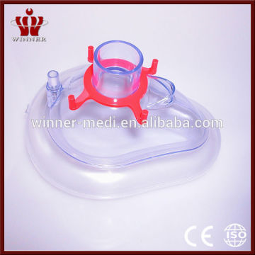 Anesthesia PVC hyperbaric oxygen mask