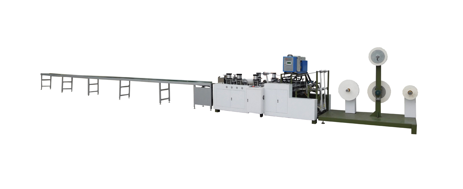 flat paper handle making machine