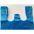 Bolsas de plástico resellables gruesas de comestibles azules