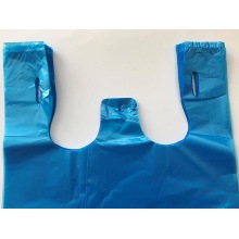 Blue Grocery Thick Resealable Plastic Bags