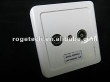 TV/FM WALL SOCKET/TV WALL SOCKET/SATELLITE WALL OUTLETS (RW004-2LT)
