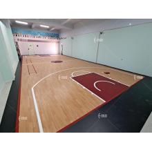 أرضيات كرة السلة Enlio FIBA ​​PVC الرياضية