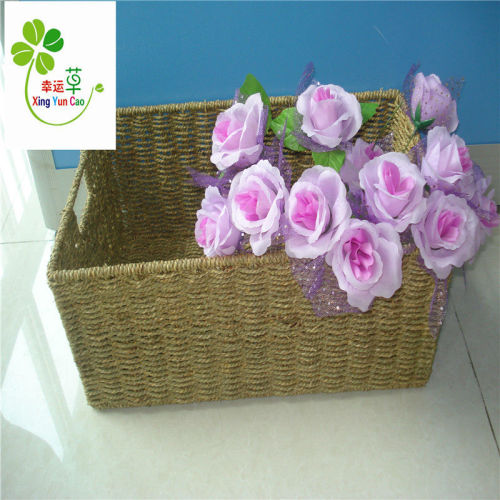 sea grass basket factory supply storage basket