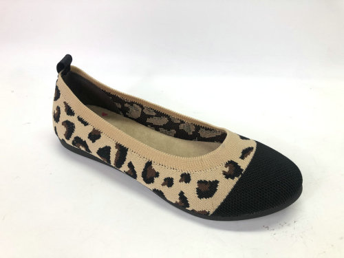 Women's Ballet Flats Knit Round Toe Loafer