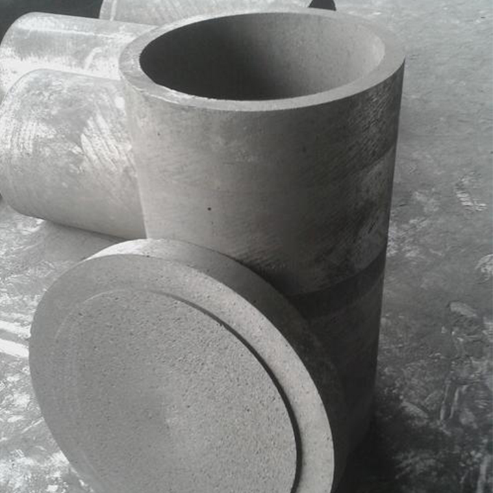 Isostatic Corrosion resistant graphite crucible