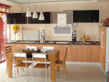 2013 Moden PVC Kitchen Cabinet (SPTP-005)