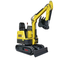 2023 Best Selling SN10 1T Crawler Excavator with Quick Attach