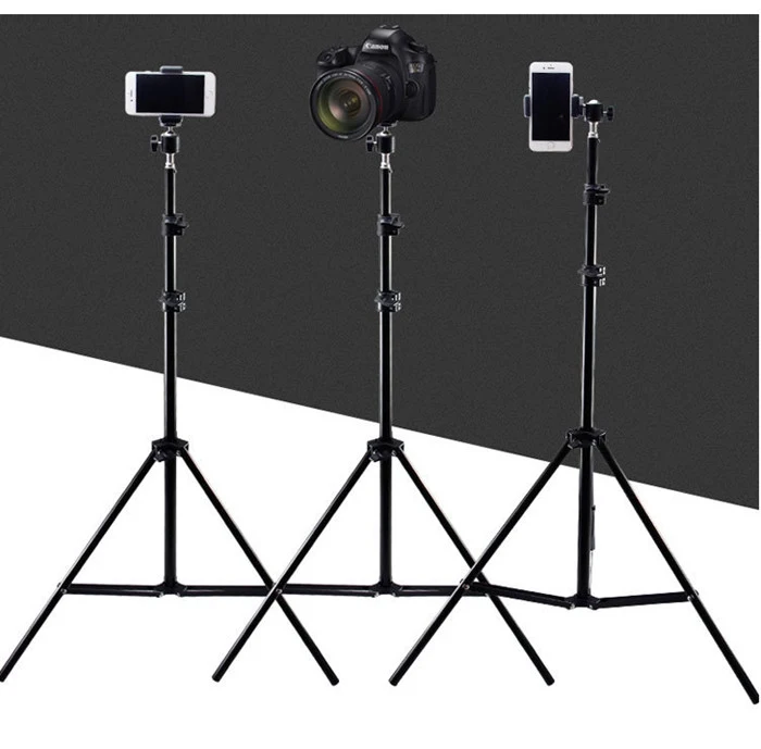 200cm Tall Camera Mobile Phone Holder Tripod