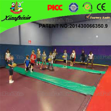 custom kids trampoline park for playing ball