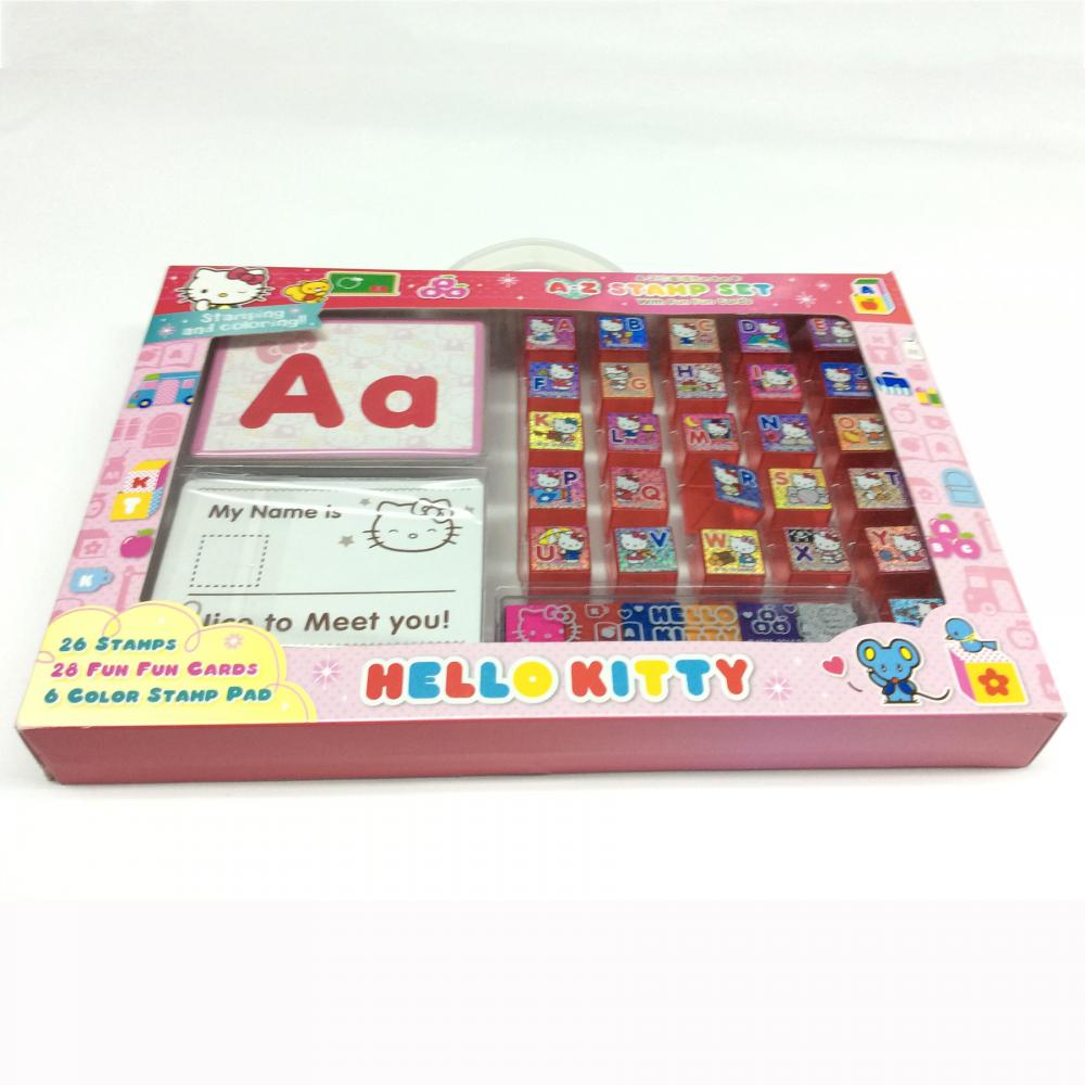 Plastic Cartoon Letter Stationery Stamp Set