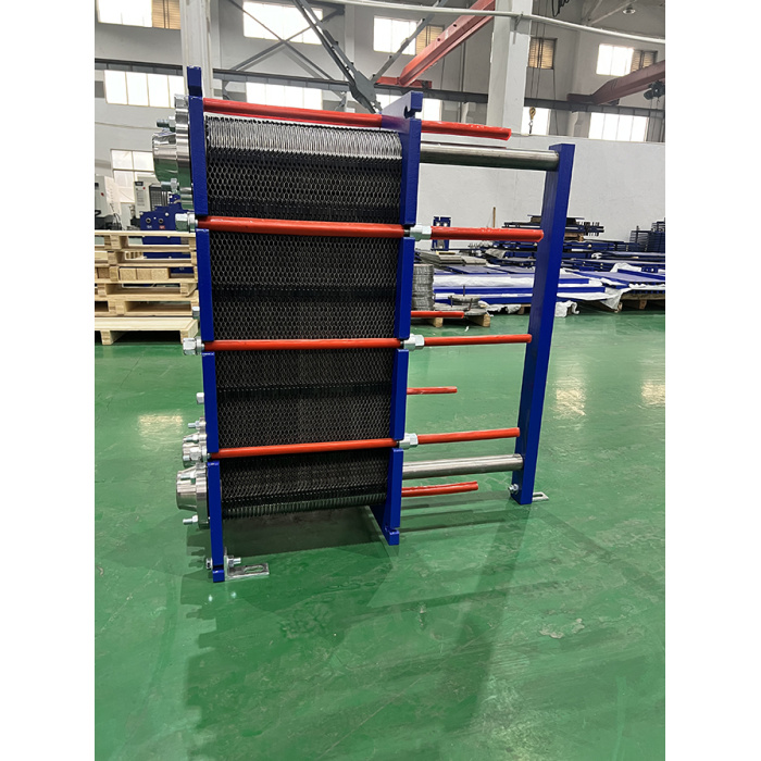 shell and plate heat exchanger