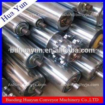 galvanized steel tube conveyor roller idler