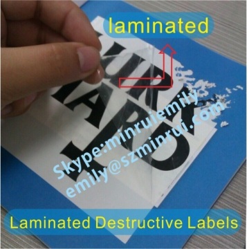 Laminated Eggshell Stickers,water Proof Eggshell Stickers,outdoor Use One Time Use Labels 