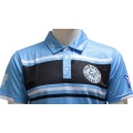 Custom Club Sublimowane tanie niebieskie koszulki polo