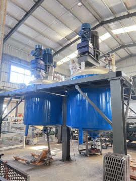 Liquid biological fertilizer mixing tank