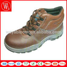 high quality high cut leather safety boots