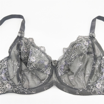 soutien-gorge complet brodé personnalisé J Cup