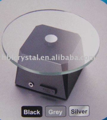 crystal led light base