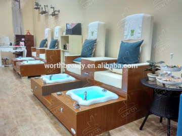 2016 custom pedicure stations for beauty nail salon