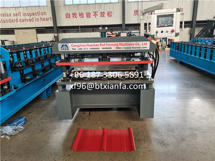 Colour Coated Roofing Sheet Machine Jpg