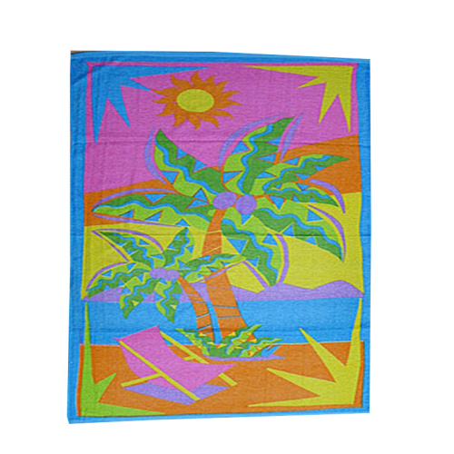 Serviette de plage drôle surdimensionnée